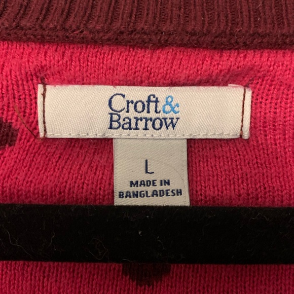 Women’s Croft & Barrow Polka Dot Sweater - Picture 3 of 6